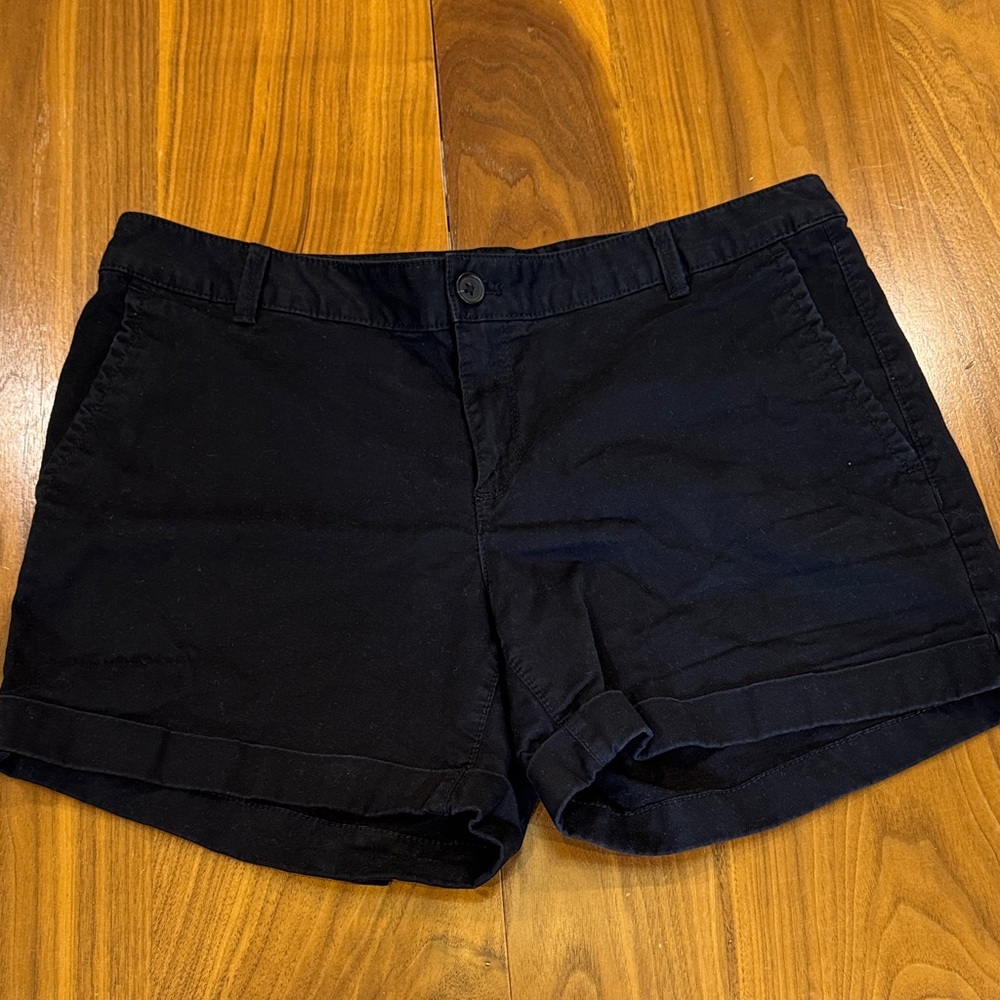 Banana Republic Black City Chino Women's Shorts